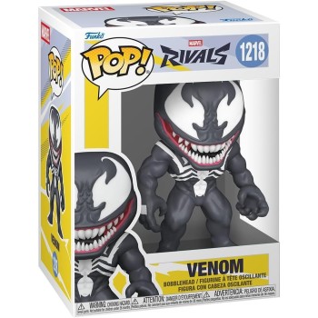 Marvel Avengers Funko Pop! Marvel: Rivals - Venom* N.1218 Bobble-Head Vinyl Figure 90849 889698908498
