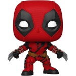 Marvel Avengers Funko Pop! Marvel: Deadpool & Wolverine - Deadpool With Claws N.1583 Bobble-Head Vinyl Figure 90456 889698904568