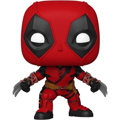 Marvel Avengers Funko Pop! Marvel: Deadpool & Wolverine - Deadpool With Claws N.1583 Bobble-Head Vinyl Figure 90456 889698904568