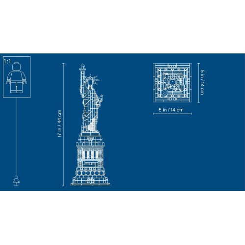 LEGO Architecture Το Άγαλμα της Ελευθερίας 2 21042 5702016111859