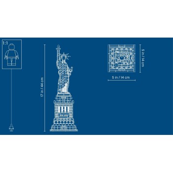 LEGO Architecture Το Άγαλμα της Ελευθερίας 2 21042 5702016111859