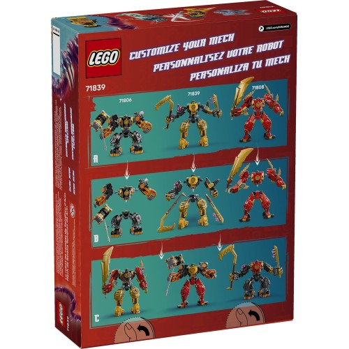 LEGO Ninjago arins spinjitzu battle mech 71839 5702017815725