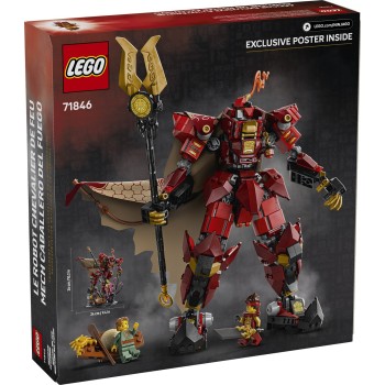 LEGO Ninjago the fire knight mech 71846 5702017815794