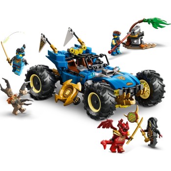 LEGO NINJAGO® Μετατρεπόμενο Αυτοκίνητο του Τζέι  71856 5702018055267