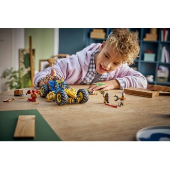 LEGO NINJAGO® Μετατρεπόμενο Αυτοκίνητο του Τζέι  71856 5702018055267