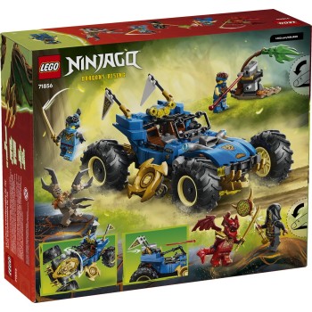 LEGO NINJAGO® Μετατρεπόμενο Αυτοκίνητο του Τζέι  71856 5702018055267