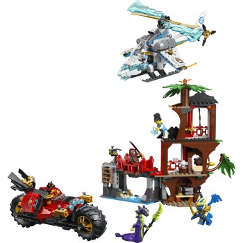 LEGO NINJAGO® Μάχη στο Δεντρόσπιτο με Νίντζα Οχήματα  71857 5702018055670