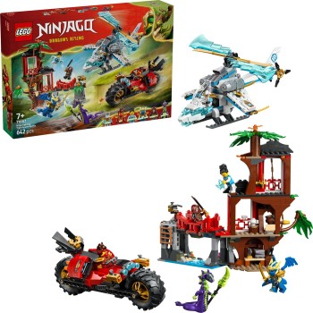 LEGO NINJAGO® Μάχη στο Δεντρόσπιτο με Νίντζα Οχήματα  71857 5702018055670