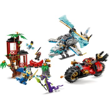 LEGO NINJAGO® Μάχη στο Δεντρόσπιτο με Νίντζα Οχήματα  71857 5702018055670