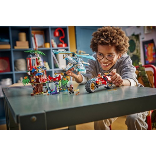 LEGO NINJAGO® Μάχη στο Δεντρόσπιτο με Νίντζα Οχήματα  71857 5702018055670