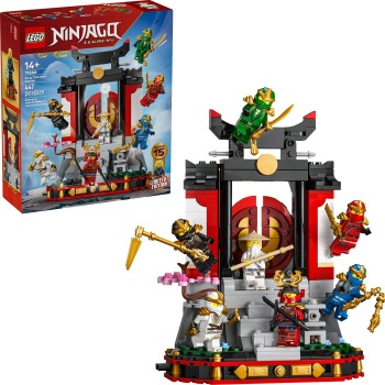 LEGO NINJAGO® Διακοσμητικό με Χαρακτήρες Νίντζα – 15η Επέτειος  71866 5702018055748