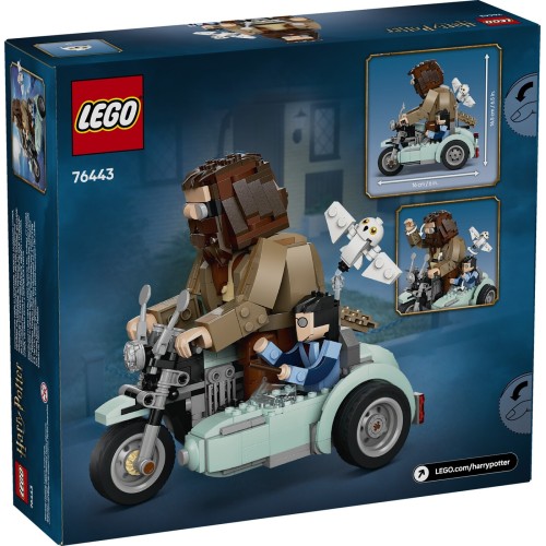 LEGO Harry Potter™ Βόλτα του Χάγκριντ™ & του Χάρι με Μοτοσικλέτα  76443 5702017812816
