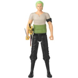 BANDAI NAMCO Anime Heroes Mega World Collectable: One Piece - Roronoa Zoro Action Figure (30Cm) 38332 | Toys-shop.gr