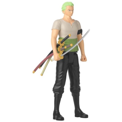 BANDAI NAMCO Anime Heroes Mega World Collectable: One Piece - Roronoa Zoro Action Figure (30Cm) 38332 | Toys-shop.gr