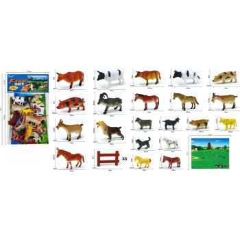 Toys-shop Choice Farm Animals Set YT013694 6990526136946