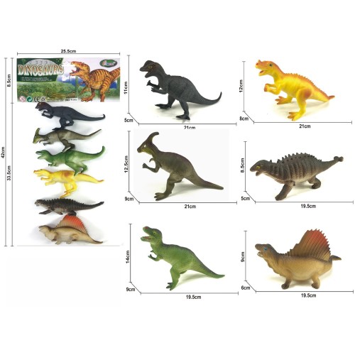 Toys-shop Choice Σετ Δεινόσαυροι JZ061363 6990526613638