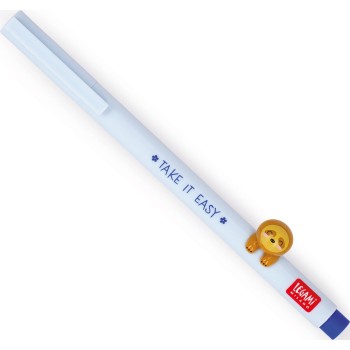 Legami Gel Pen With take it Easy Sloth Animal Decoration - Lovely Friends sloth CPP0020 8052694036621