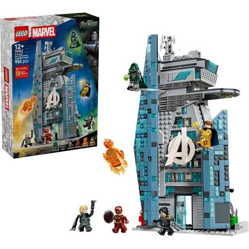 LEGO marvel avengers: doomsday new avengers tower 76352 5702018063347