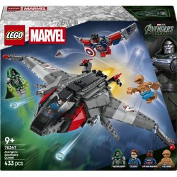 LEGO marvel avengers: doomsday quinjet 76347 5702018063309