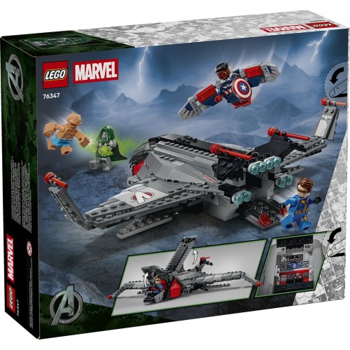 LEGO marvel avengers: doomsday quinjet 76347 5702018063309