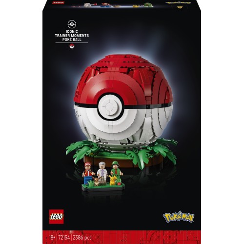 LEGO Rain pokemon iconic ter moments poke ball 72154 5702018069295