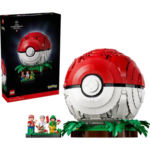 LEGO Pokemon™ Εμβληματικές Στιγμές Εκπαιδευτή Πόκεμπολ 72154 5702018069295
