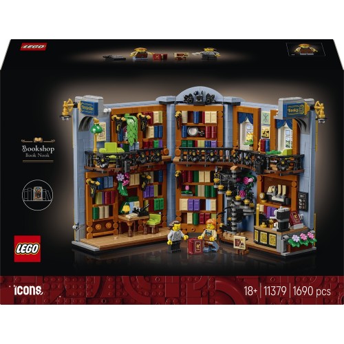 LEGO Icons Βιβλιοπωλείο: Βιβλιοστάτης 11379 5702018063606