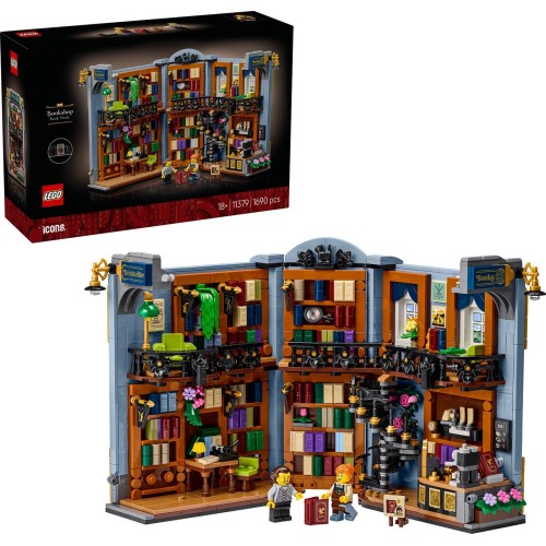 LEGO Icons Βιβλιοπωλείο: Βιβλιοστάτης 11379 5702018063606