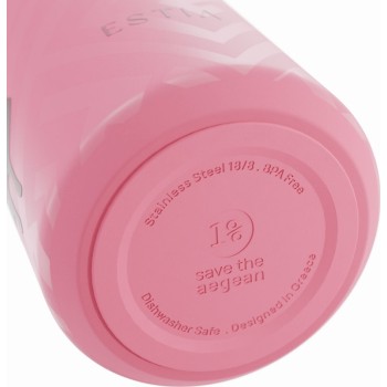 Estia Thermos Flow Save the Aegean 500ml Blush Pop 01-42080 | Toys-shop.gr