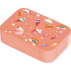 Estia Children's Food Container Save the Aegean 900ml With 2 Detachable Cases Candy Sky 01-43933 | Toys-shop.gr