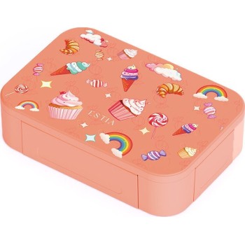 Estia Children's Food Container Save the Aegean 900ml With 2 Detachable Cases Candy Sky 01-43933 | Toys-shop.gr