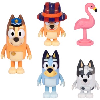 Giochi Preziosi Bluey 4 φιγούρες - The Sleepover BLYB8000 | Toys-shop.gr