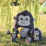 Legami Gorilla wild but Kind 2-in-1 Silicone Pencil Case - Kawaii gorilla KA0026 | Toys-shop.gr
