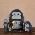 Legami Gorilla Pillow - Super Soft! gorilla SUS0019 | Toys-shop.gr