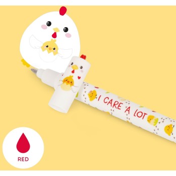 Legami I Care a Lot Hen Erasable Pen hen EP0086 | Toys-shop.gr