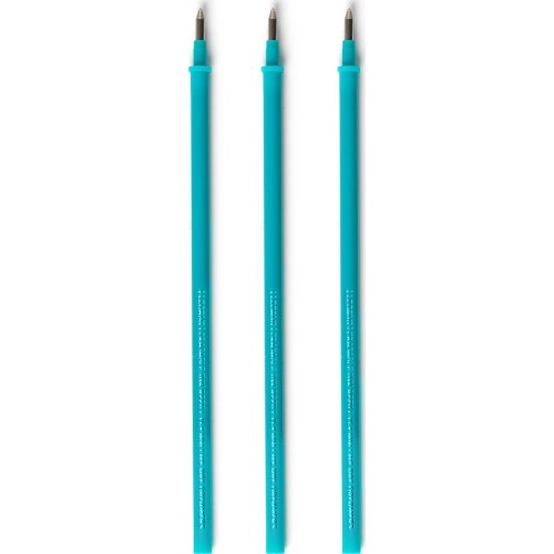 Legami Set of 3 Refills for Erasable Pens - Turquoise Ink - Erasable Pen turquoise REFEP0010 | Toys-shop.gr