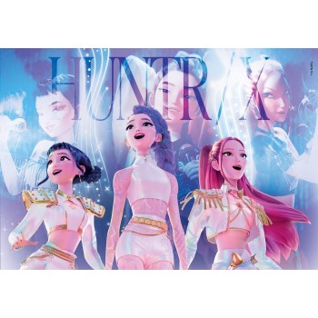 Clementoni kpop demon hunters Super Color pop Demon Hunters Jigsaw 104 pcs 1210-27257 | Toys-shop.gr
