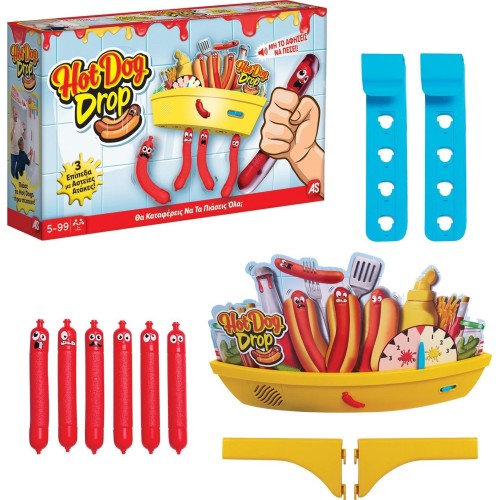 As company as a Tabletop hot dog Drop for 5+ Years old and 1+ Players 1040-08466 | Toys-shop.gr