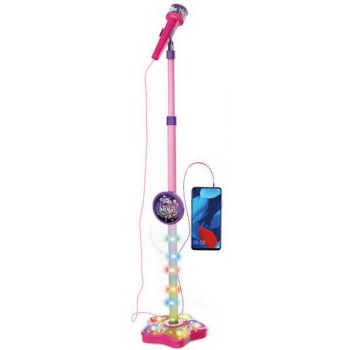Toys-shop Choice Μικρόφωνο Με Βάση Και Σύνδεση Με Bluetooth Σε Ροζ JM107294 6990526072947