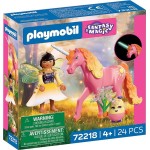 Playmobil Fantasy & Magic Unicorn Morning Dew With Fairy 72218 | Toys-shop.gr