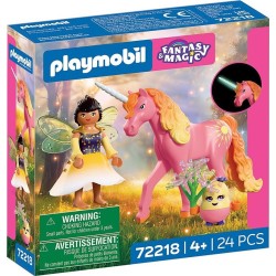 Playmobil Fantasy & Magic Unicorn Morning Dew With Fairy 72218 | Toys-shop.gr