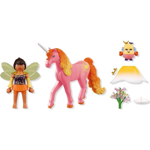 Playmobil Fantasy & Magic Unicorn Morning Dew With Fairy 72218 | Toys-shop.gr
