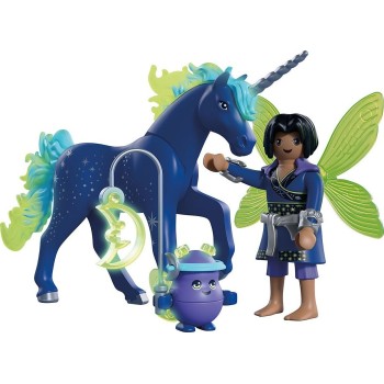 Playmobil Fantasy & Magic Unicorn Moonlight With Fairy 72217 | Toys-shop.gr