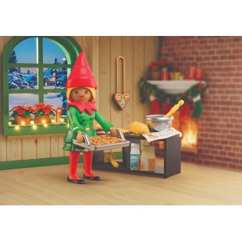 Playmobil Christmas Elf With Cookies 72152 | Toys-shop.gr