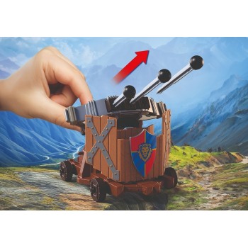 Playmobil Knights Πολιορκητικός Πύργος Ιπποτών Δράκου 72210 | Toys-shop.gr