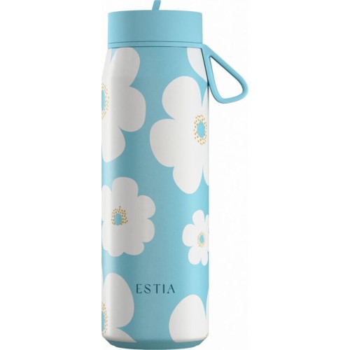 Estia Thermos Pulse Save the Aegean 500ml Blue Daisy 01-42646 | Toys-shop.gr