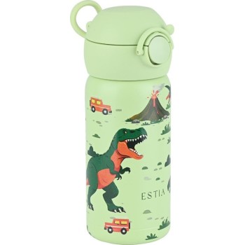 Estia Children's Thermos Wonder Bottle Save THE Aegean 350ml Dino Explorer 01-43629 | Toys-shop.gr