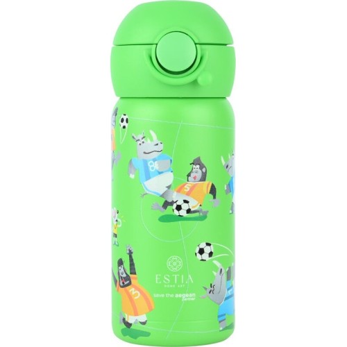 Estia Children's Thermos Wonder Bottle Save THE Aegean 350ml Jungle Kick 01-33095 | Toys-shop.gr