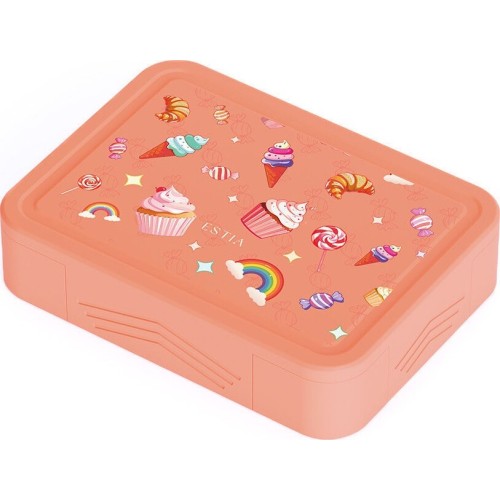 Estia παιδικό φαγητοδοχείο Save the Aegean 1330ml ΜΕ 5 θήκες Candy Sky 01-43896 | Toys-shop.gr