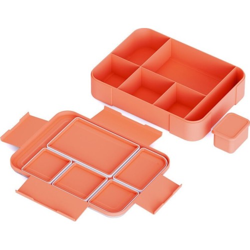 Estia Children's Food Container Save the Aegean 1330ml With 5 Candy Sky Pouches 01-43896 | Toys-shop.gr
